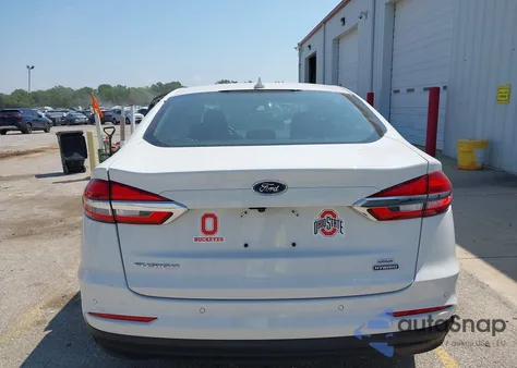 2020 Ford Fusion Hybrid Se из США, поврежденный, VIN 3FA6P0LU6LR134428